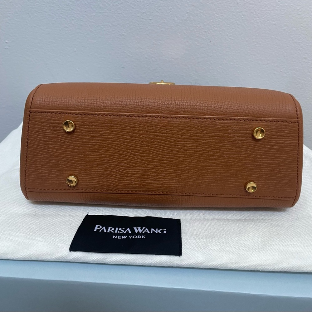 Parisa Wang Micro Madison top handle bag in Chestnut - Picture 4 of 16